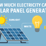 How Much Electricity Can a Solar Panel Generate?