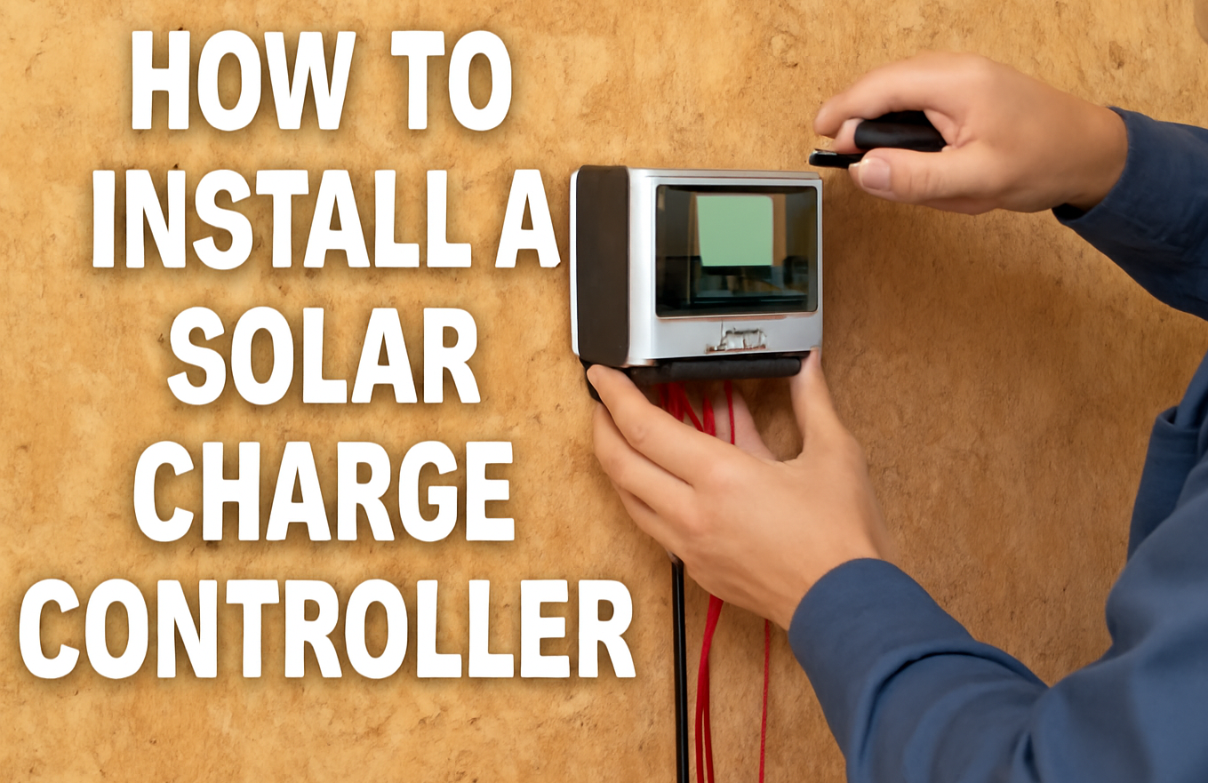 How to Install a Solar Charge Controller