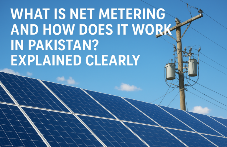 What Is Net Metering and How Does It Work in Pakistan Explained Clearly
